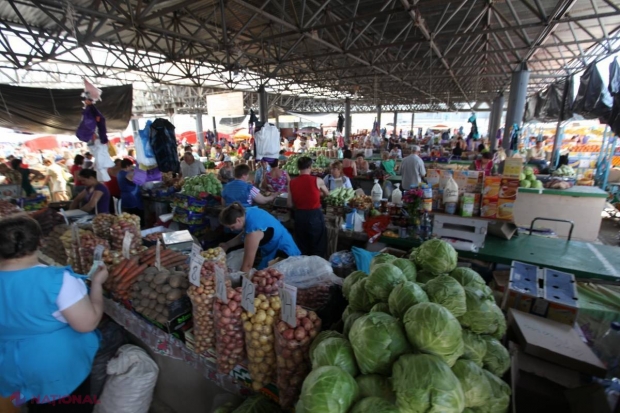 Produsele agricole se vând mai ieftin decât în anul trecut