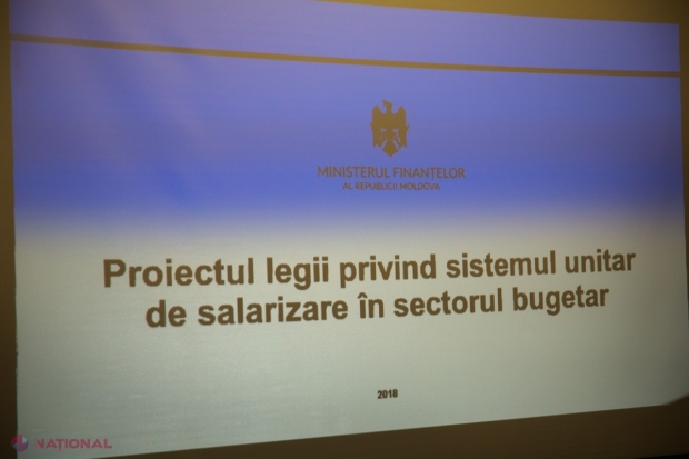 Bugetarii din R. Moldova ar putea fi SALARIZAȚI în baza unui sistem UNITAR