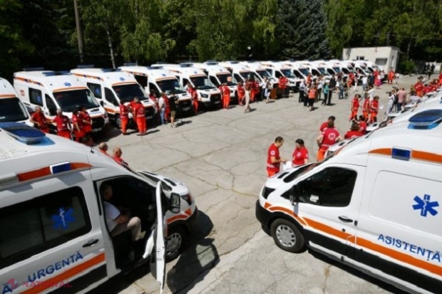 VIDEO // 172 de AMBULANȚE noi în R. Moldova, până la sfârșitul anului: „Vom schimba 40% din actualul parc al Serviciului de urgență”