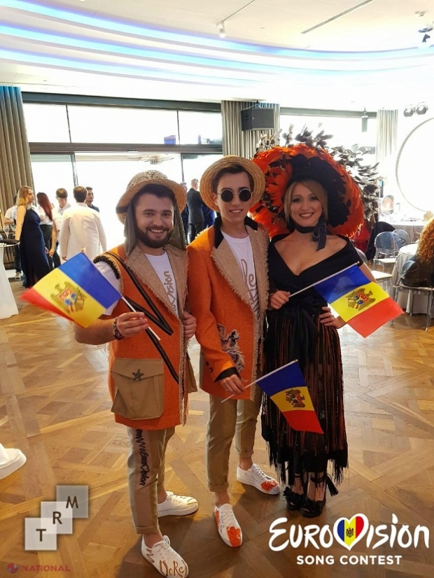 Reprezentanții R. Moldova la „Eurovision”, în straie TRICOLORE pe scenă, sub supravegherea lui Kirkorov