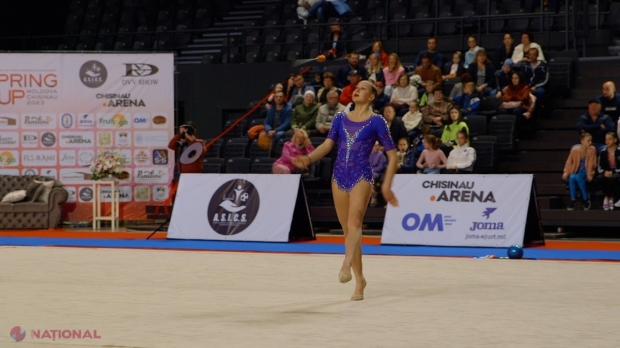 VIDEO, FOTO // A.S.I.C.S. a fost sponsorul general al turneului de gimnastică ritmică „Spring Cup” 2023, la care au participat peste 400 de gimnaste din R. Moldova, România, Ucraina, Israel și Azerbaidjan