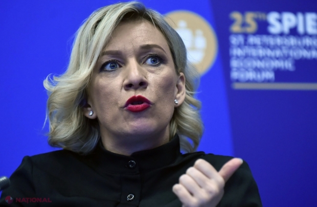 Maria Zaharova, DEZLĂNȚUITĂ din nou la adresa R. Moldova și Maiei Sandu. R. Moldova ar fi datoare Moscovei „pentru dezvoltarea economică”. „Moldovenilor li se vorbește despre „ororile epocii sovietice”, dar 80% din populația R. Moldova este rusofonă”