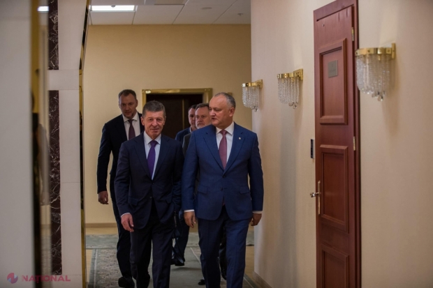 O nouă întrevedere Dodon-Kozak. Remarca SUGESTIVĂ făcută de șeful statului: „Relațiile de colaborare dintre R. Moldova și Federația Rusă se consolidează pe termen ÎNDELUNGAT”