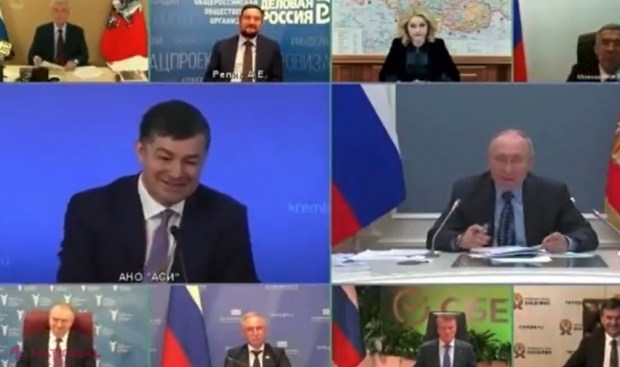 VIDEO // Reacția NERVOASĂ a lui Putin, după ce un subaltern i-a spus pe șleau că sunt țări „mult mai puternice în lume”