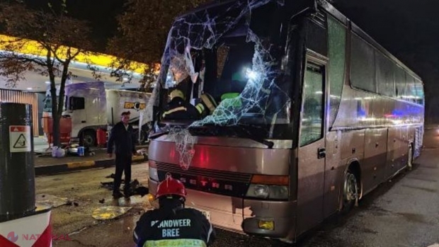 Accident în Ucraina, cu implicarea unui autobuz de pe ruta Chișinău-Moscova: Opt cetățeni ai R. Moldova au avut de suferit