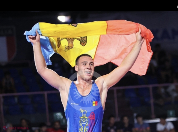 FOTO // R. Moldova, PRIMA MEDALIE la Campionatul Mondial de lupte U-23 de la Tirana