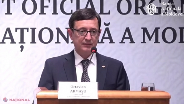 BNM a MAJORAT din noua rata de bază: 18,5%. Octavian Armașu: „BNM urmărește să ancoreze anticipările inflaționiste și să readucă inflația în intervalul de variație de 1,5% de la ținta inflației de 5 la sută pe termen mediu”