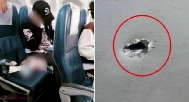 Un bărbat dintr-un avion aflat la 1.000 de metri altitudine a fost împuşcat de la sol. Cum a fost posibil ca glonţul să-l lovească în ureche