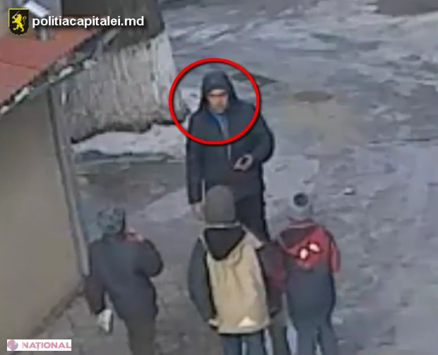 Dacă îl recunoașteți, anunțați imediat poliția! Ce le-a făcut acest individ unor copii din Chișinău