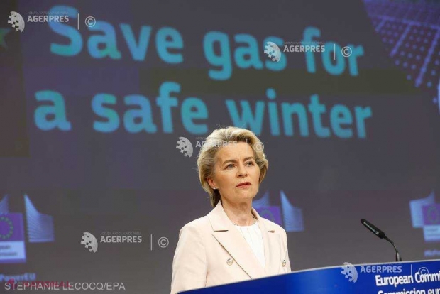 Preşedintele Comisiei Europene, Ursula von der Leyen: Europa trebuie să PLAFONEZE prețul la gazele rusești