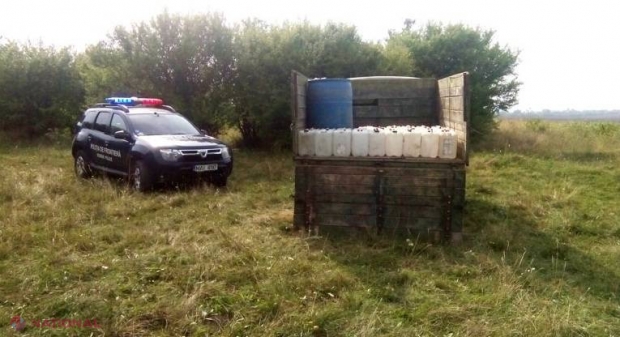 Spirt în valoare de 60 de mii lei, transportat ILEGAL