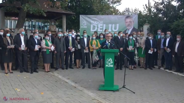 VIDEO // Candidatul PLDM la funcția de președinte, Tudor Deliu, s-a lansat în campania electorală. Evenimentul a avut loc în satul său de baștină