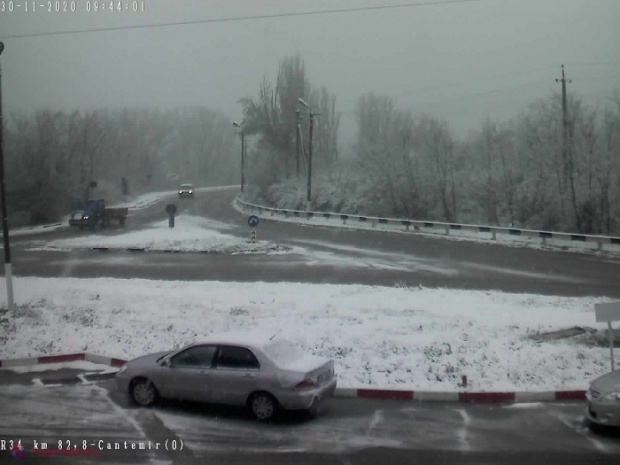 FOTO // Strat de zăpadă în localitățile din sudul R. Moldova: Cum a nins la Cahul, Leova și Cantemir