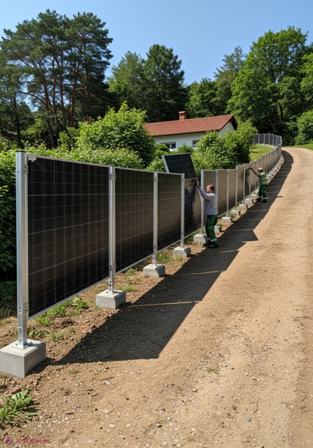 Gardurile solare, o SOLUȚIE și pentru gospodăriile din R. Moldova. Panourile fotovoltaice transformă grădinile în surse de energie