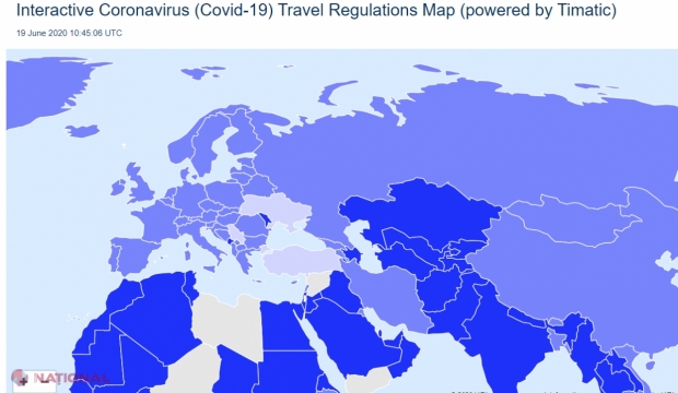 DOC // MAEIE a publicat ALERTELE de călătorie emise de alte state din cauza pandemiei de COVID-19. În ce condiții și cum pot ajunge cetățenii R. Moldova în România, Grecia, Italia, Turcia sau alte țări din Europa