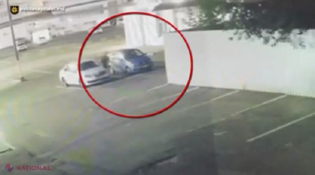 VIDEO // A sustras o mașină parcată în Chișinău și a ieșit noaptea la plimbare: Adolescentul a accidentat la scurt timp o mașină și este cercetat penal și pentru răpire de automobil, și pentru provocarea unui accident rutier