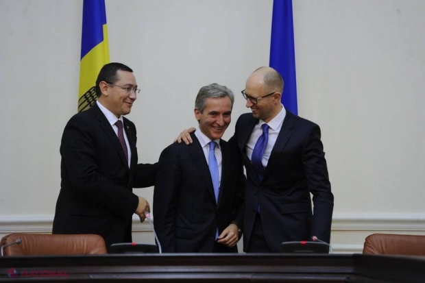 Eveniment ISTORIC // Ce ÎNȚELEGERE au făcut la Kiev premierii Leancă, Ponta și Iațeniuk