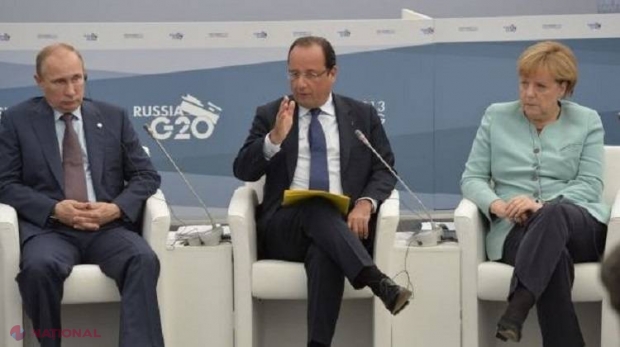 Putin, Merkel și Hollande au discutat cinci ore despre Ucraina. Au făcut o ÎNȚELEGERE