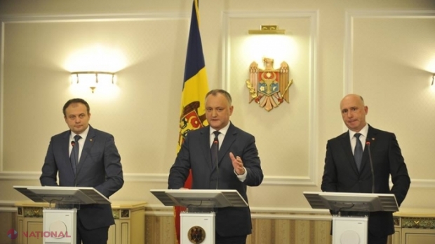 Igor Dodon LAUDĂ actuala guvernare și recunoaște că „s-a făcut REGULĂ”. Șeful statului dorește reluarea întrevederilor trilaterale – Dodon, Candu și Filip