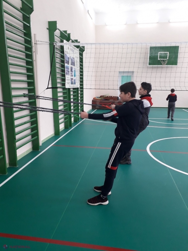 FOTO // Sala de sport a Gimnaziului de la Ivancea, Orhei, RENOVATĂ în cadrul unui proiect susținut de echipa lui Ilan Șor și BRD