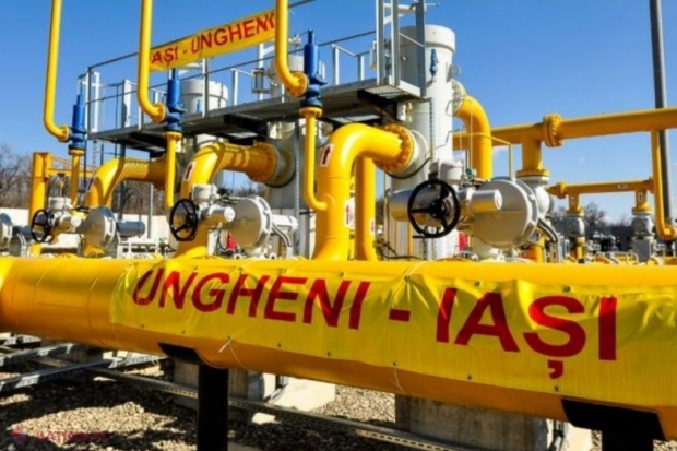 România a livrat în R. Moldova o cantitate-RECORD de gaze, aproape de capacitatea maximă a conductei Iași - Ungheni - Chișinău. Electricitatea din România a acoperit vineri 75% din consumul republicii noastre