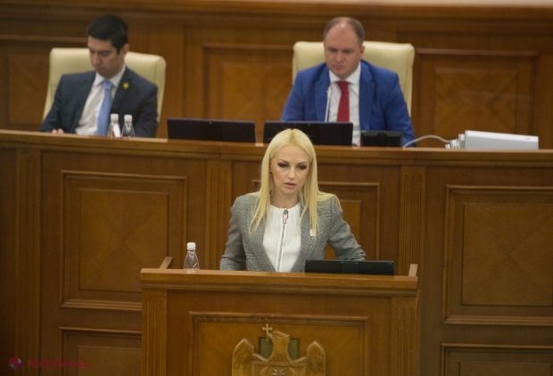 Marina Tauber, „retrogradată” în Parlament: „Afară, hoților! La pușcărie!”
