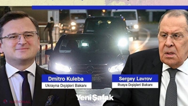 VIDEO // Întâlnire CRUCIALĂ dintre Kuleba și Lavrov pentru încetarea RĂZBOIULUI. Ministerul Apărării de la Kiev afirmă că armata rusească continuă să aibă PIERDERI mari, iar ofensiva rusă încetinește