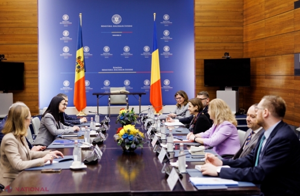 Vicepremierul Cristina Gherasimov și ministrul Luminița Odobescu, discuții despre acțiuni comune ale Chișinăului și Bucureștiului pentru a asigura „un proces sustenabil, durabil și ireversibil de aderare a Republicii Moldova la UE”