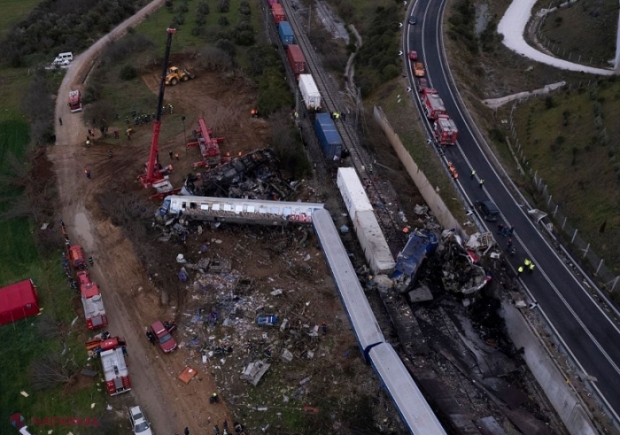 MAEIE nu are informații despre cetățeni ai R. Moldova care ar fi avut de suferit în teribilul accident de tren din Grecia