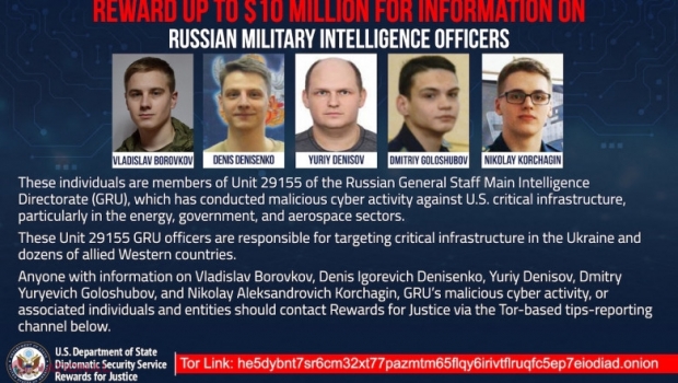 Cinci agenți ai serviciilor militare ruse au fost acuzați în SUA pentru atacuri cibernetice împotriva a 26 de țări NATO și a Ucrainei