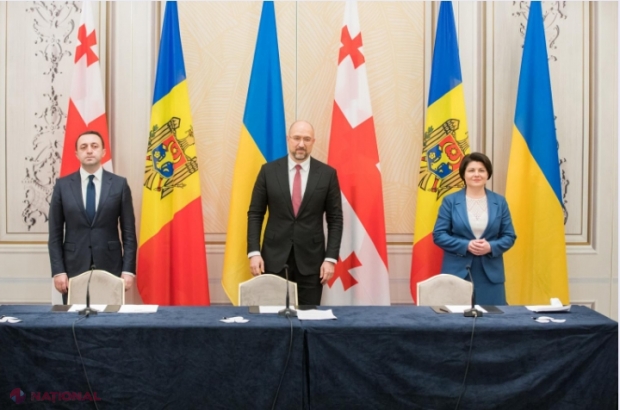 Premierul Natalia Gavrilița: „Prezența a trei prim-miniștri la Bruxelles, cu doar două săptămâni înainte de Summitul Parteneriatului Estic, nu este o coincidență”