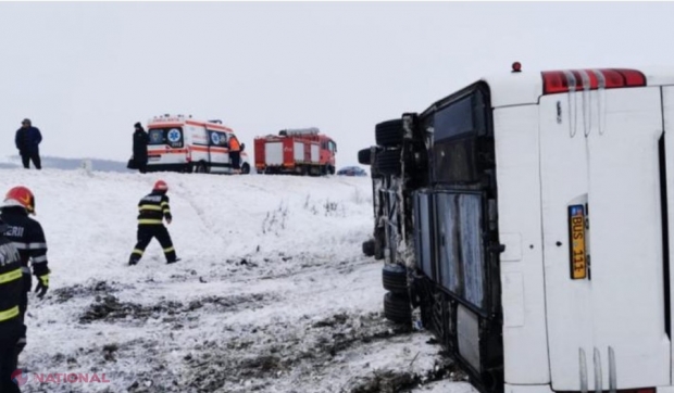 MAEIE: Trei cetăţeni ai R. Moldova, traumatizați într-un accident produs în România 