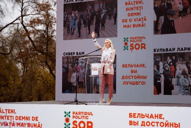 Marina Tauber face totalurile campaniei la Bălți printr-un eveniment live transmis în peste 40 de locații din CAPITALA de nord a R. Moldova