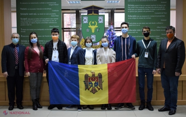 CINCI MEDALII pentru R. Moldova în cadrul Olimpiadei Internaționale de Științe