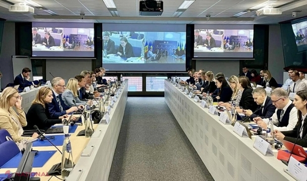 Legislația R. Moldova care reglementează justiția și administrația publică, prezentată la Bruxelles: „Acest exercițiu ne ajută să vedem unde ne aflăm în raport cu legislația UE și cât mai avem de muncit”