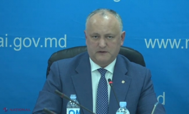 Dodon amenință agenții economici și jurnaliștii cu PENALITĂȚI: „Situația de urgență ne permite”