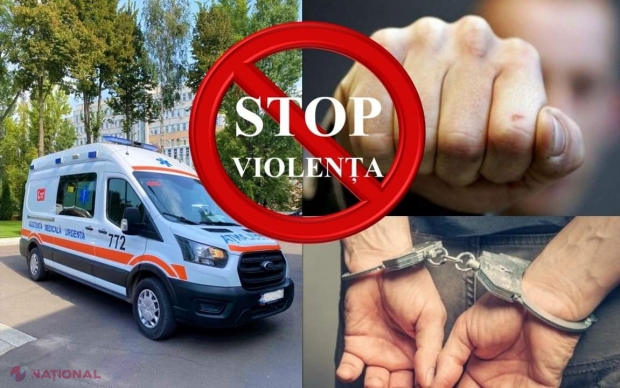 Medicii de pe AMBULANȚĂ, agresați în 110 cazuri, de la începutul anului curent: De 16 ori au fost bătuți, iar cei mai violenți pacienți s-au dovedit a fi cei din centrul R. Moldova 