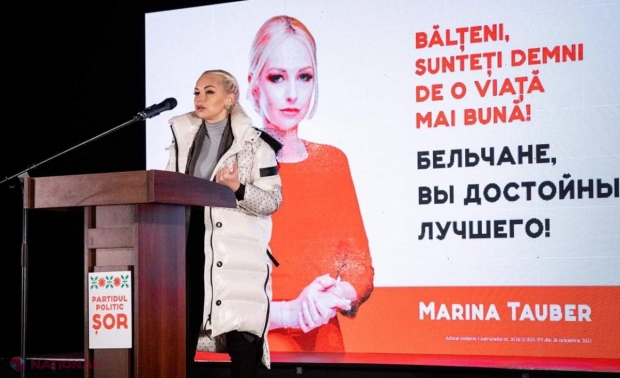 Câștigătoarea PRIMULUI tur al alegerilor pentru Primăria Bălți, Marina Tauber, MESAJ pentru bălțeni, dar și pentru concurenții care „nu pot pierde cu demnitate”: „Le mulțumesc enorm bălțenilor pentru încrederea acordată”