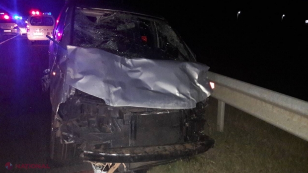 FOTO // CARNAGIU pe traseul Leușeni-Chișinău: Trei copii și o tânără au DECEDAT într-un accident rutier