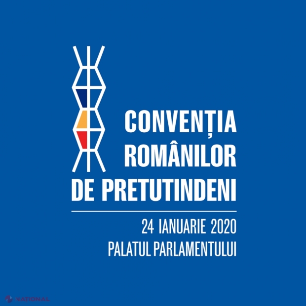 Convenția Românilor de Pretutindeni, la Palatul Parlamentului din București, pe 24 ianuarie, de Ziua Unirii Principatelor Române
