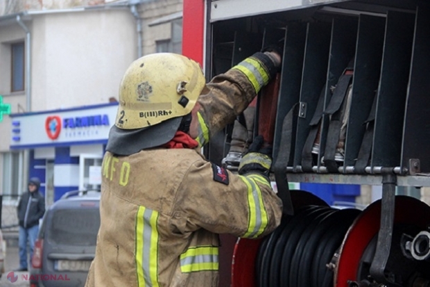 Incendiu într-un cămin studențesc din Chișinău