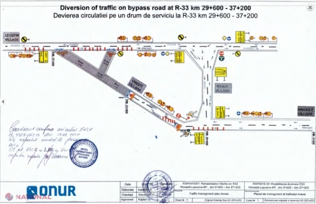 ATENȚIE, șoferi! Circulația rutieră pe o porțiune a drumului republican Hâncești - Lăpușna, sistată în perioada 26 - 30 august. Traficul spre drumul Chișinău - Leușeni, redirecționat prin satul Bujor