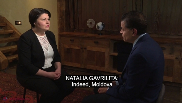 Premierul Natalia Gavrilița, alarmată într-un interviu la CNN de o eventuală extindere a războiului din Ucraina: „Suntem foarte îngrijorați, mai ales că sunt trupe pe teritoriul regiunii secesioniste Transnistria”