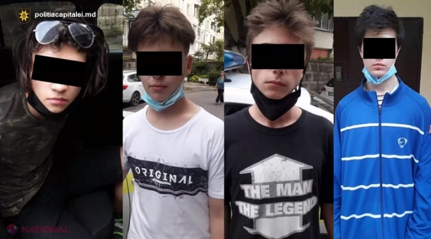 O bandă de adolescenți jefuiește oameni pe străzile Chișinăului 