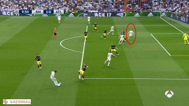 O nouă GAFĂ de arbitraj în favoarea lui Real Madrid. Arbitrul n-a semnalizat off-side la faza de dinaintea golului înscris de Ronaldo