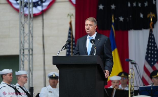 Klaus Iohannis, de Ziua Independenței SUA: Recunoştinţa noastră se îndreaptă către trupele americane din România pentru contribuţia lor la securitatea euro-atlantică