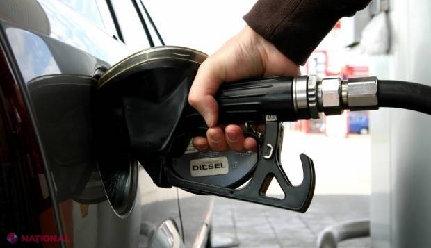 Noi PREȚURI: Benzina și motorina, tot mai SCUMPE în R. Moldova