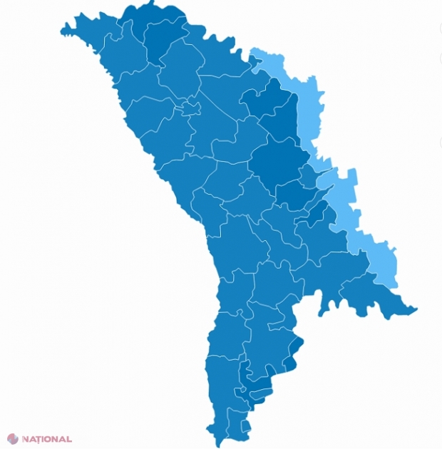 HARTA VOTULUI // Raioanele Ocnița, Șoldănești și Dondușeni, cele mai ACTIVE la alegerile de astăzi: Bălți, Cantemir și Cahul - la coada clasamentului