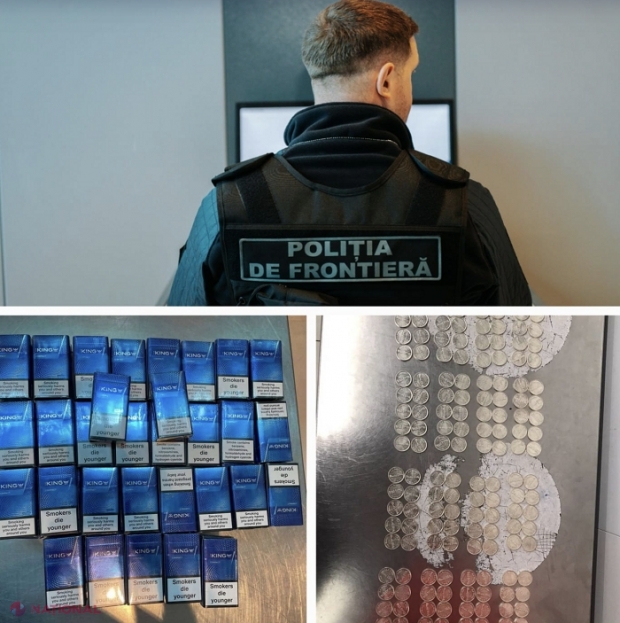 Tentativă de a scoate din R. Moldova numeroase monede din argint pentru a le transporta în Israel