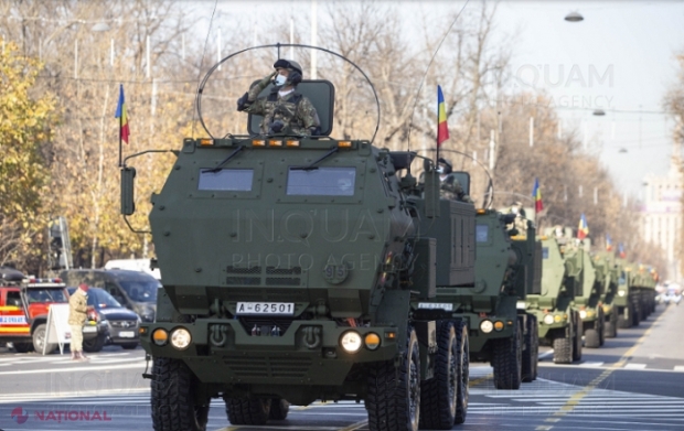 VIDEO, REPETIȚII // Militari din R. Moldova, la Parada militară de la Bucureşti, organizată pe 1 decembrie, cu ocazia Zilei Naţionale a României